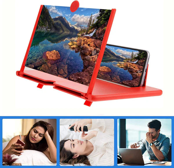 3D Magnifier Mobile Screen