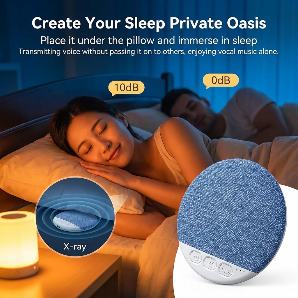 Bluetooth Pillow Speaker for Sleeping